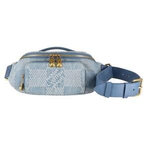 Louis Vuitton Rush Bum Bag Damier Denim Waist Bag Blue